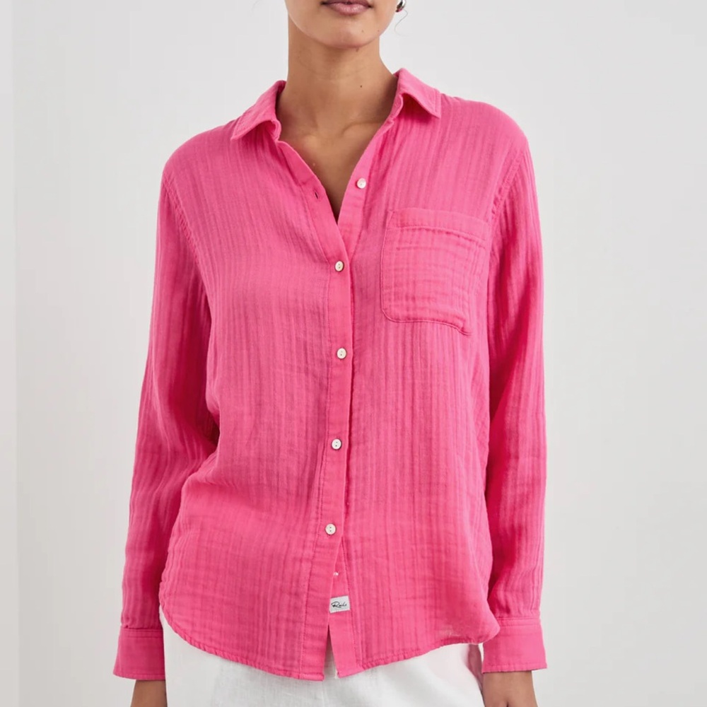 Rails gauze shirt